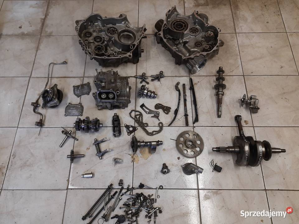 Yamaha Grizzly 550 silnik części j328e wał