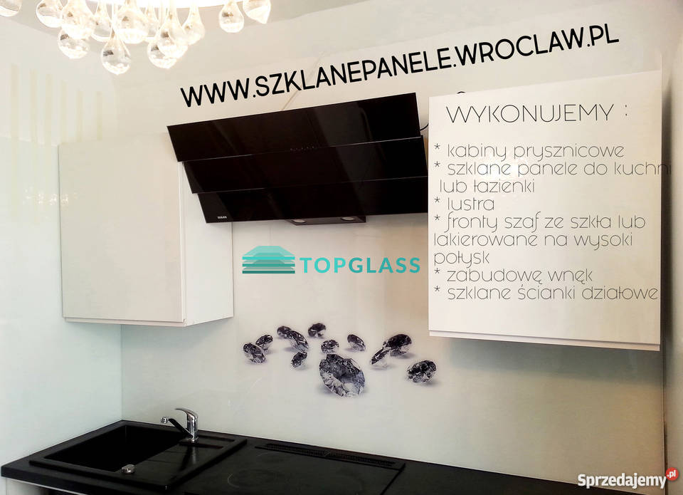 Szklarz TOP GLASS Lustra na wymiar Szkło do Remont i budowa Wrocław
