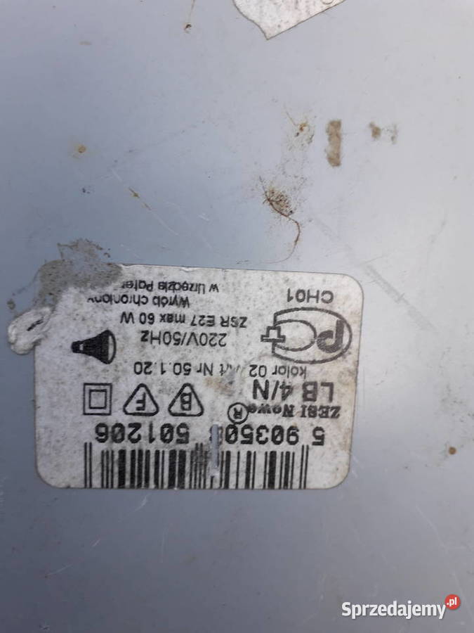 Lampka biurkowa kolorowa prl oryginał Zesi Nowe Warszawa