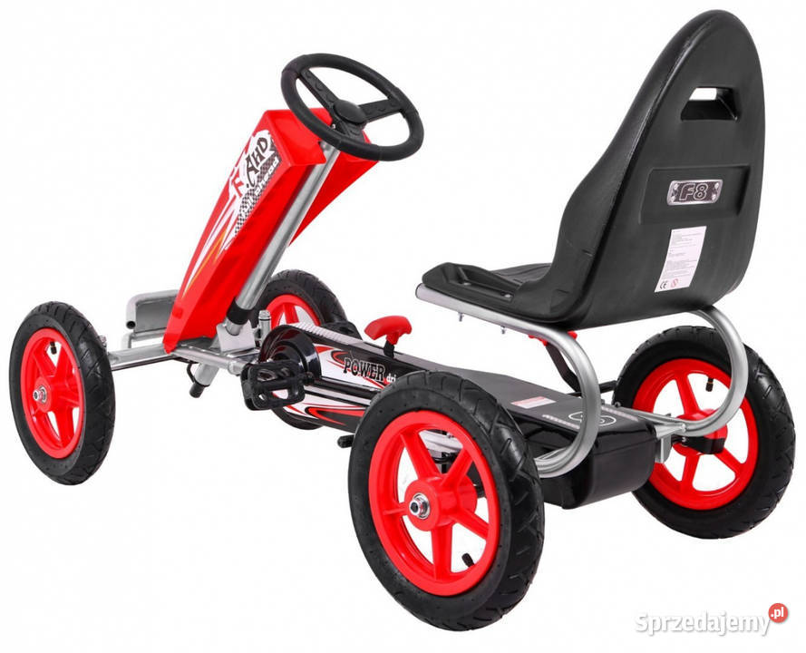Gokart Full Ahead czerwony pompowane koła 32 mazowieckie Warszawa