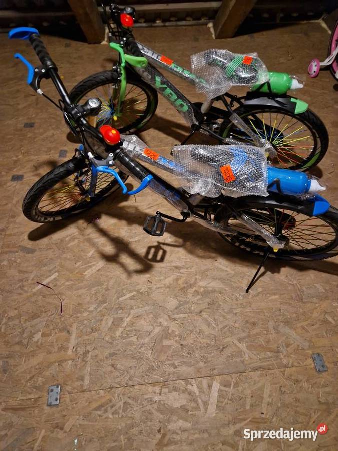 Rowerek 20 niebiesko zielony czerwony YBOBIKE Rowerki sprzedam