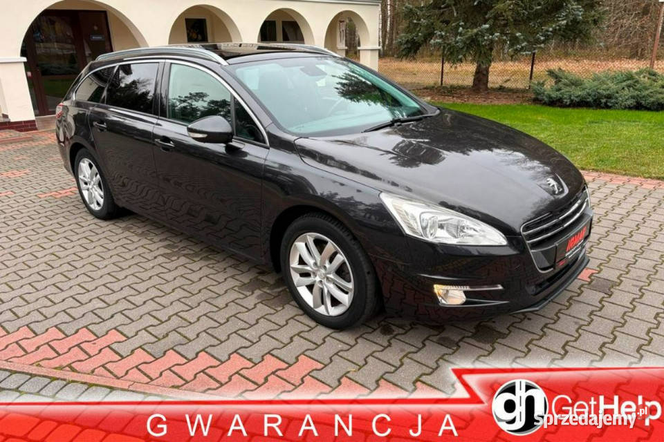 Peugeot 508 SW 16 turbo 156 Panorama dach Hak nieuszkodzony Lipówki