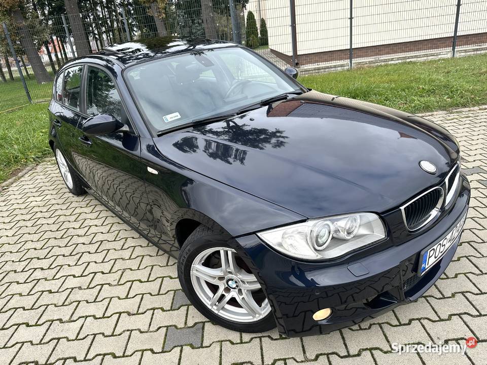 BMW 1 E87 118d 122 MPakiet Szyberdach Xenon 1995cm3 Ostrów Wielkopolski