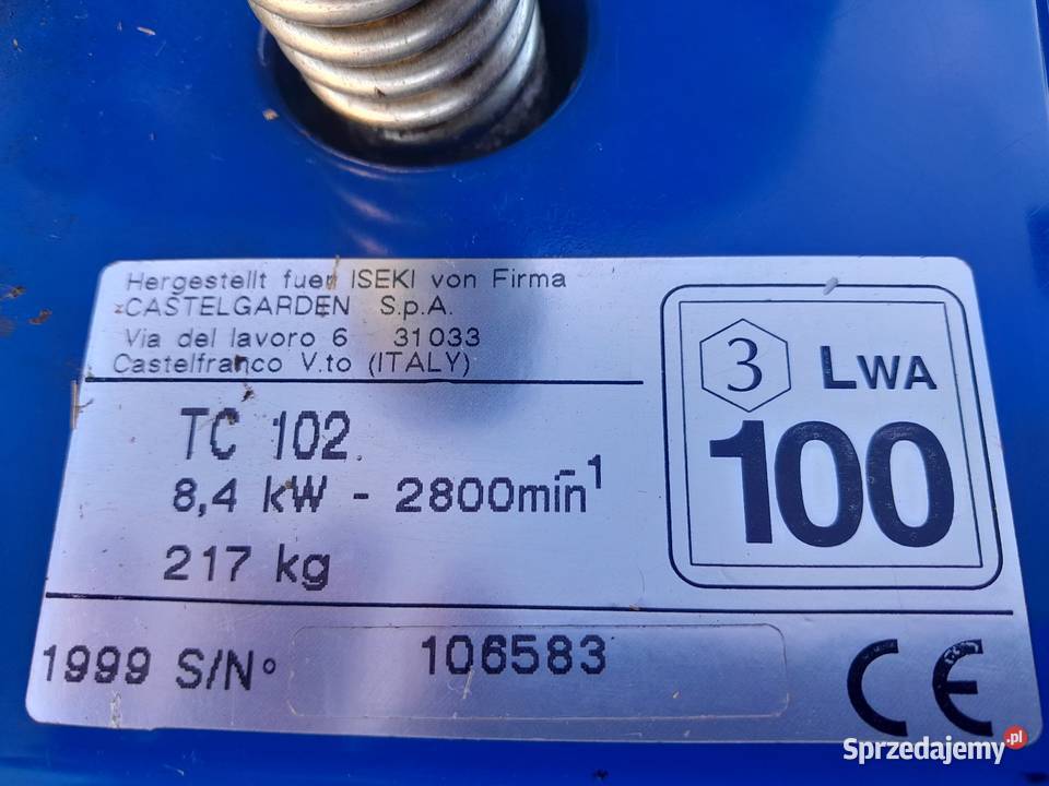 Traktorek kosiarka CutMasterISEKI sprzedam