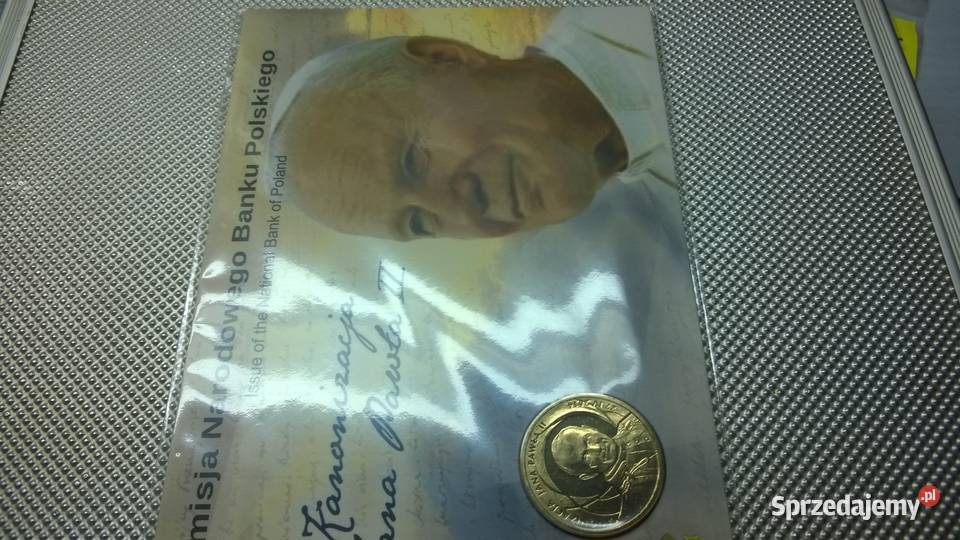 moneta 2 Kanonizacja Jana Pawła II blister 02134 Warszawa