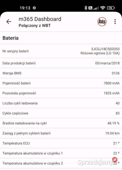 Hulajnoga M365 Warszawa