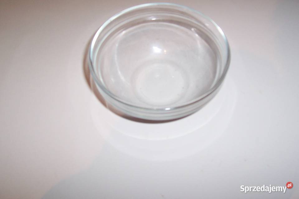 Salaterka szklana miseczka o średnicy 12 Komplet