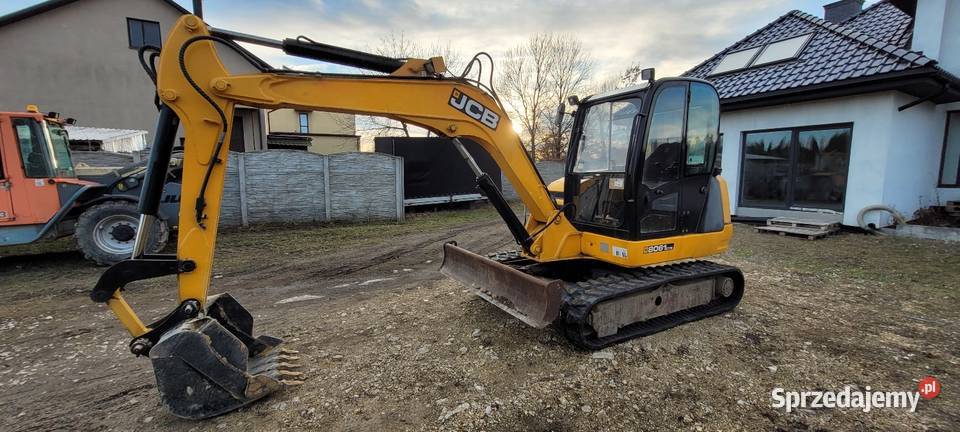 Minikoparka gasienicowa JCB 8061 8060 zamiana Nowy Korczyn