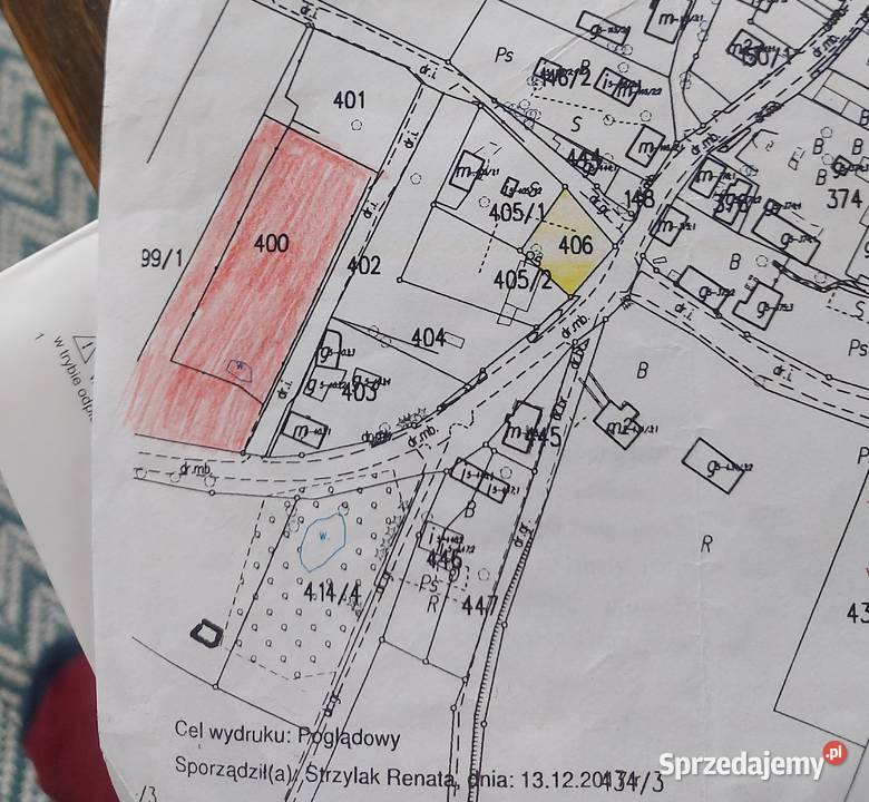 Działka rolna 055 ha rolna Chojnik