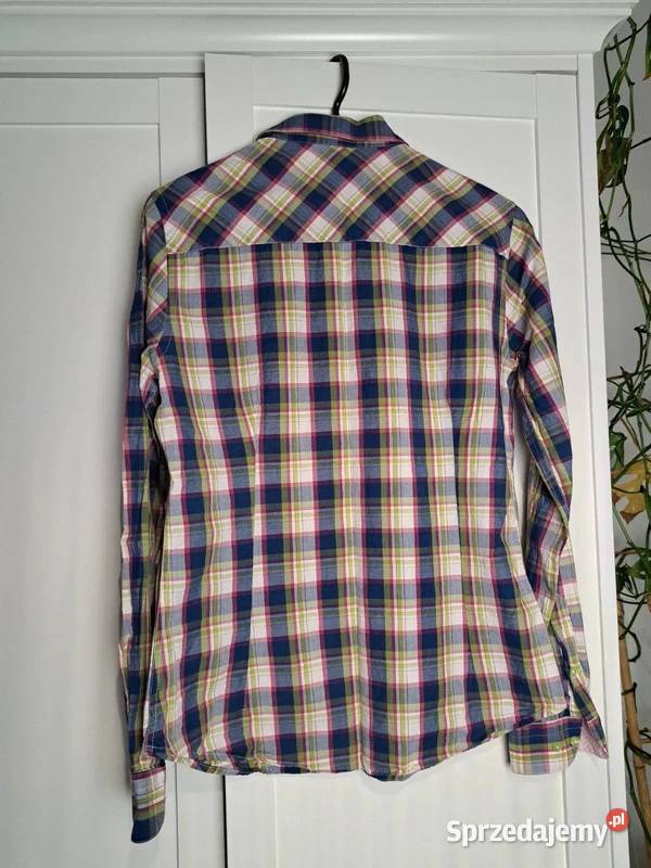 Koszula w kratę marki Miss Alani Rozmiar 38(M) pomorskie Trąbki Wielkie