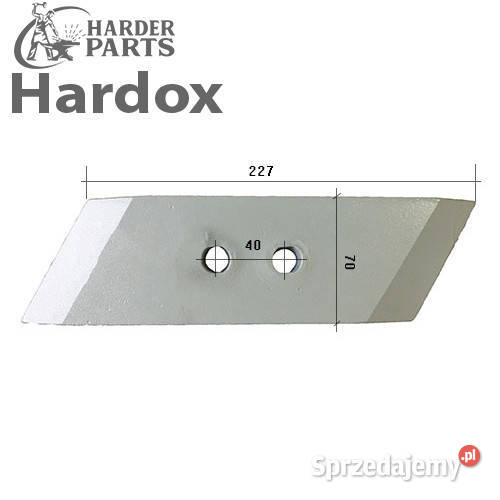 Dłuto 100hektarów HARDOX 9690980P części do Suwałki