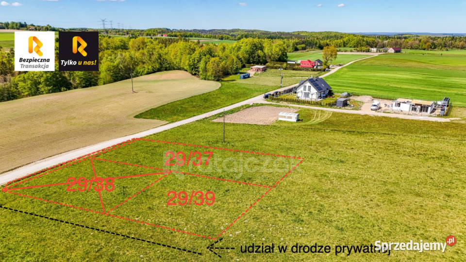 Grunt Głazica 1005m2 Sprzedaż