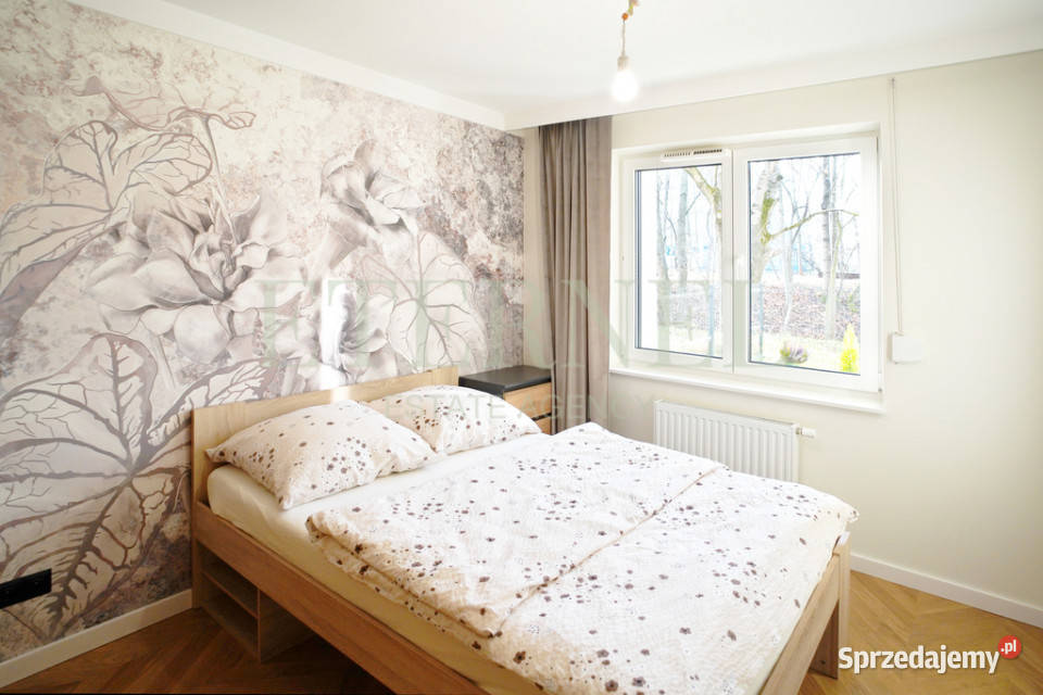 Apartament z ogródkiem Bonarki 48m2 apartamentowiec Kraków