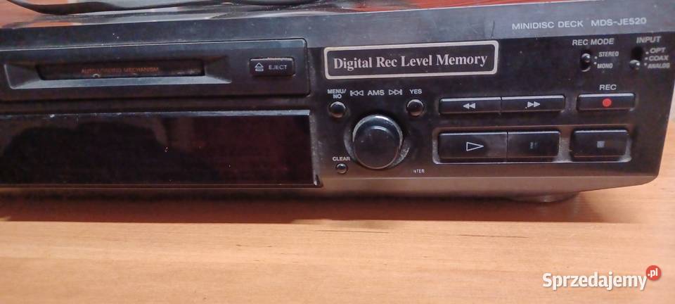 minidisc sony MDS JE520 zachodniopomorskie Koszalin