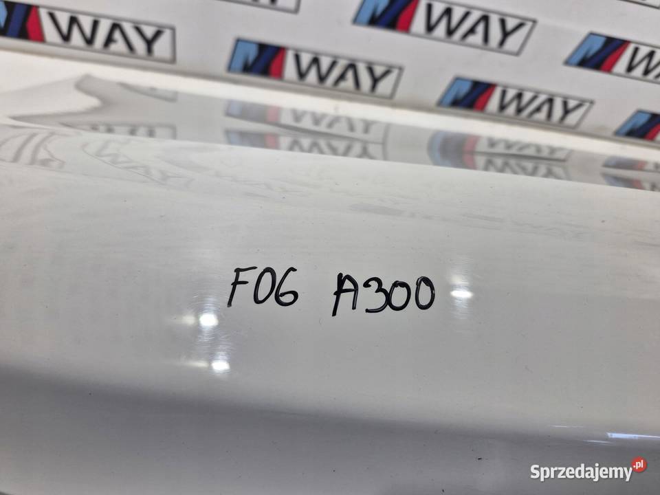 BMW 6 F06 KLAPA BAGAŻNIKA TYŁ TYLNA A300 dolnośląskie