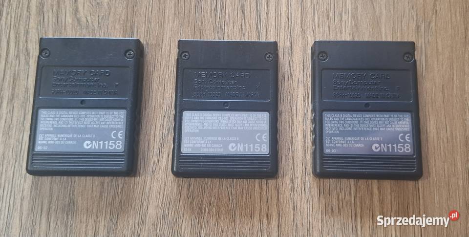 Karta pamięci Sony 2 PlayStation 2 Memory Card mazowieckie Żuromin sprzedam