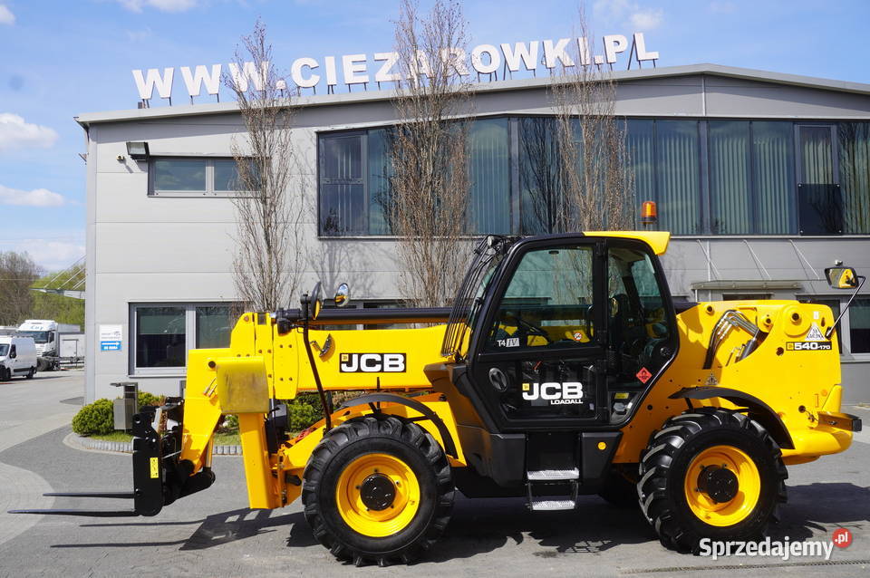 Ładowarka Teleskopowa JCB 540170 17m Dźwigi, podnośniki