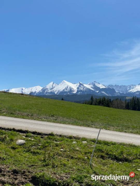 działka pod Tatrami 2448m2 Rzepiska