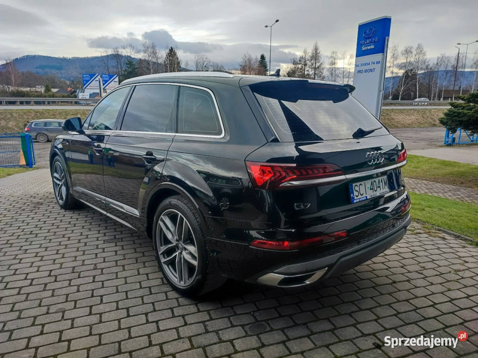 Audi Q7 Krajowy serwisowany w ASO SLine II 2015 śląskie sprzedam