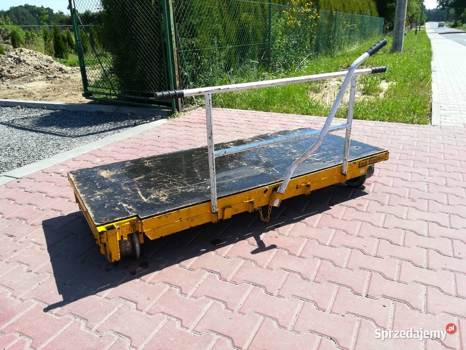 Wózek kolejowy ręczny Robel Geismar nośność Cieszyn