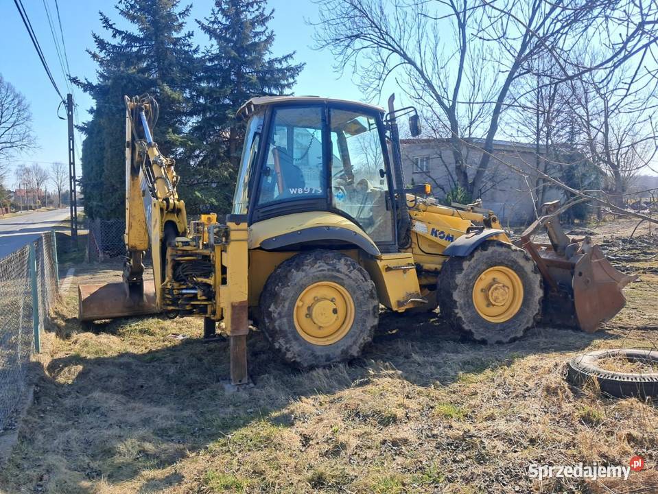 Komatsu wb97s z 2004r sprowadzona