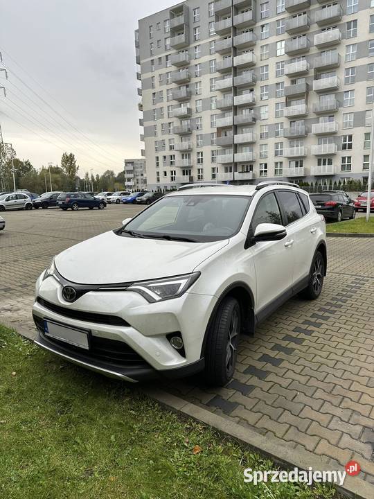 Toyota RAV4 20 D4D 143 2016 Biała perła 177 diesel śląskie Racibórz