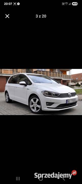 Volkswagen Golf Sportsvan 2015r 20 tdi 150 kujawsko-pomorskie