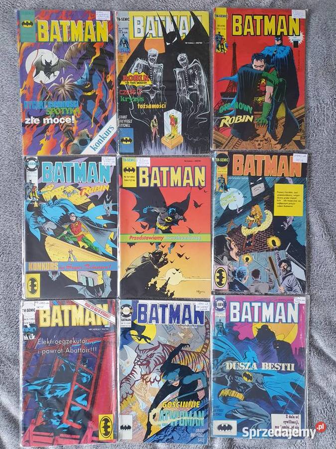 Batman wydawnictwo TmSemic zestaw 44 komiksów Gdynia