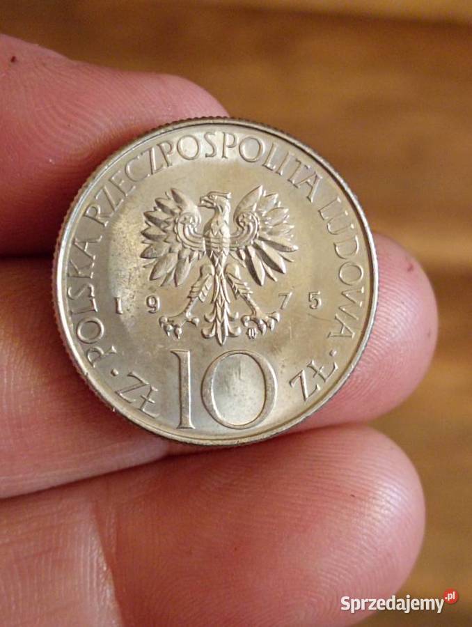 Sprzedam monete 10 zl 1975 r adam Mickiewicz Numizmatyka Chełm