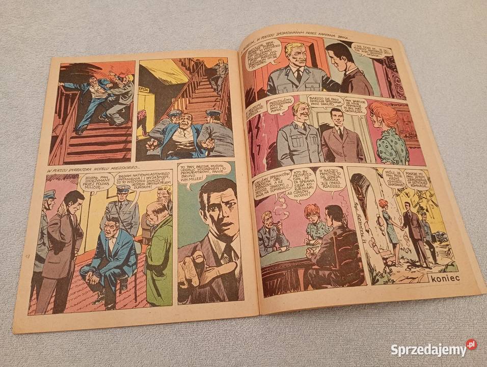 Kapitan Żbik Gotycka komnata Pierwsze wydanie w Komiksy Łódź