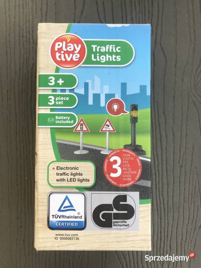 Nowe Playtive Zestaw 3 akcesoriów do kolejki Mattel Opole