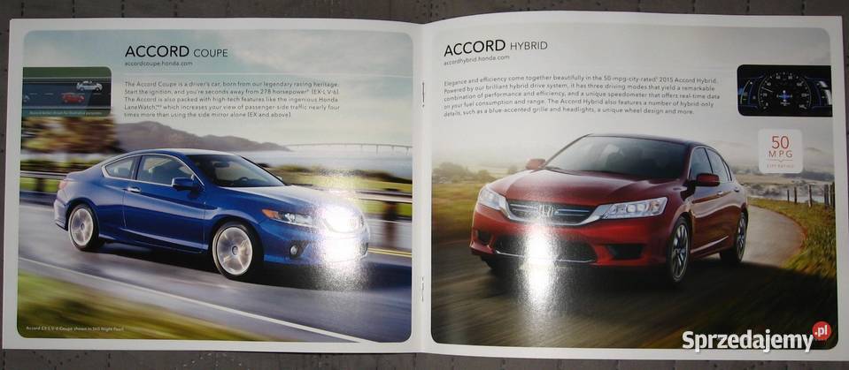 Honda 2015 prospekt katalog Kępice