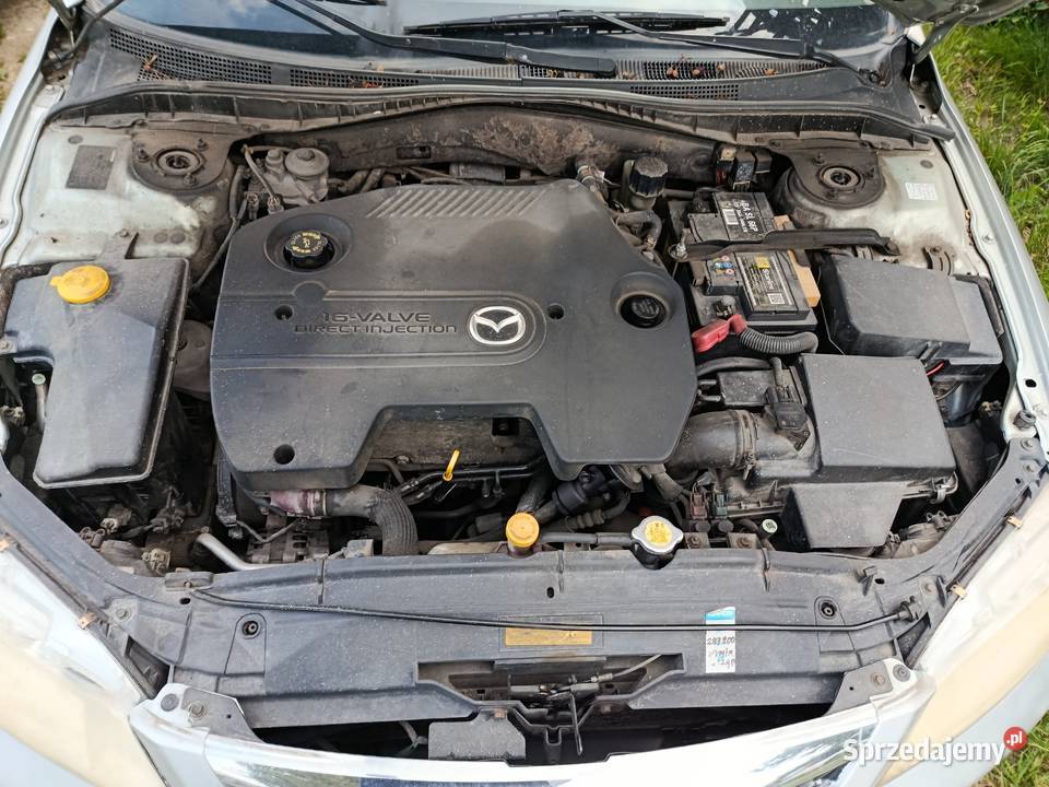 Mazda 6 20 89 kW 2003 r dawca części wielkopolskie Szklarka Myślniewska sprzedam