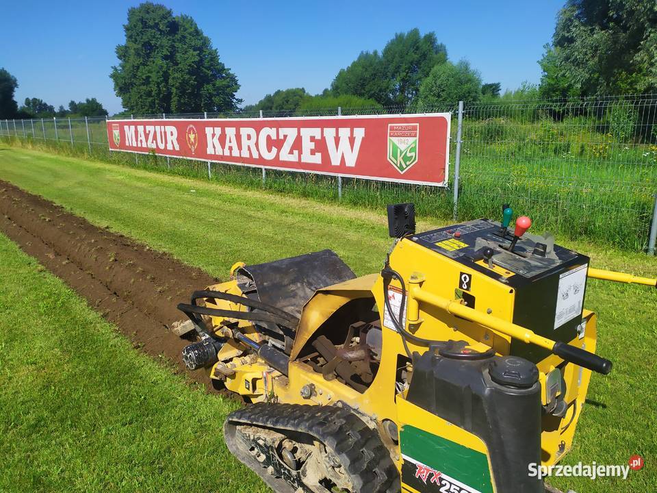 Koparka łańcuchowa Vermeer RTX250 na gąsienicach nie mazowieckie Goszczyn