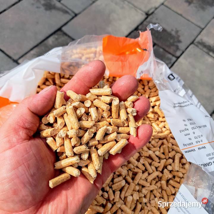 Pellet sosnowy A1 6mm certyfikowany Łyse