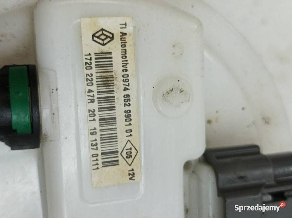 POMPA PALIWA PŁYWAK 16 B 172022047R Dacia Duster