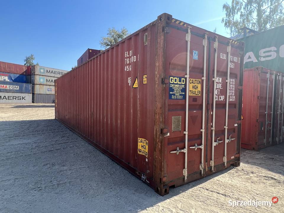 Kontener morski magazynowy 40 DVHC 12 metrowy Pińczów