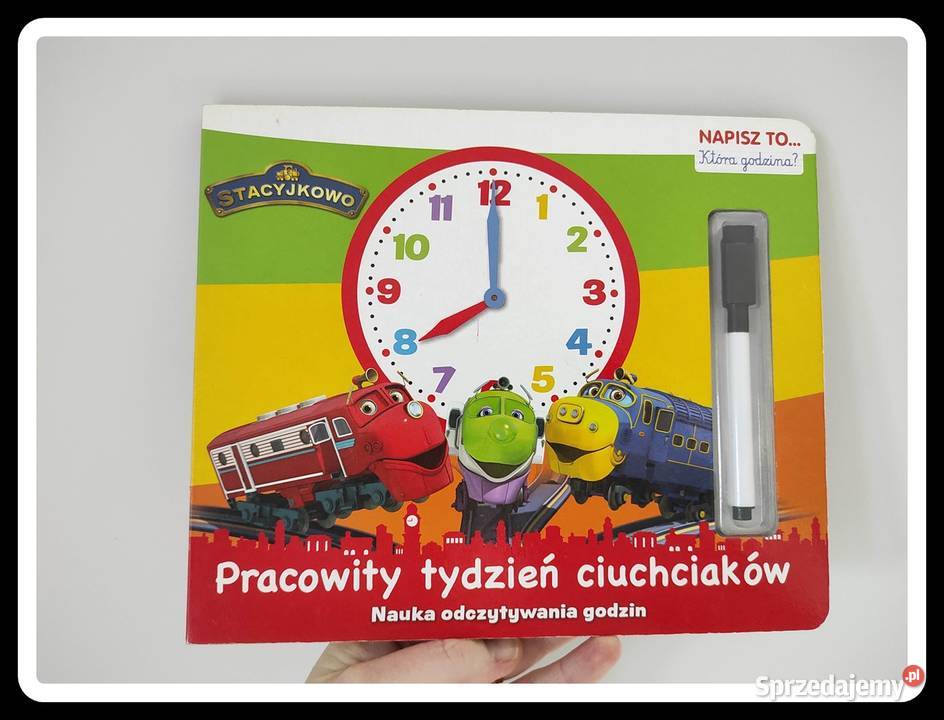 Pracowity tydzień ciuchciaków książeczka z Płock