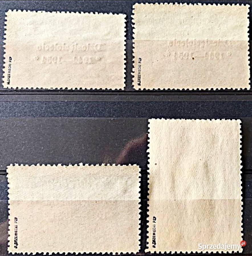 POLSKA II KORPUS 1954kompletna seria ATEST Człuchów