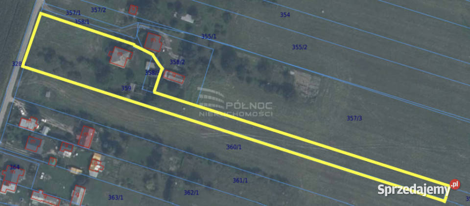 Dom w Okszowie działka 5600 m2 Okszów-Kolonia