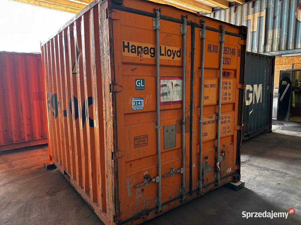KONTENER MORSKI 10 DV MAGAZYN dolnośląskie Wrocław sprzedam