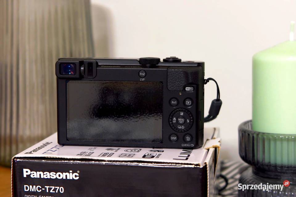 Panasonic Lumix TZ70 30x opt 12 Mpx RAW 3D WiFi łódzkie Pabianice