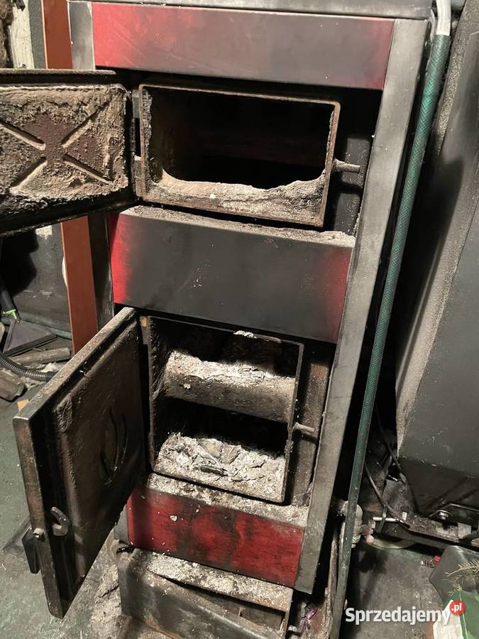 Piec Titanic na ekogroszek sprawny plus kocioł Kotły i Piece CO Zgierz