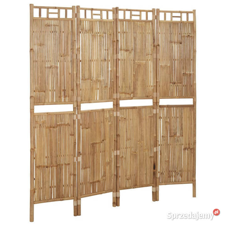 Parawan 4panelowy bambusowy 160 x 180 WM341749 mazowieckie Warszawa
