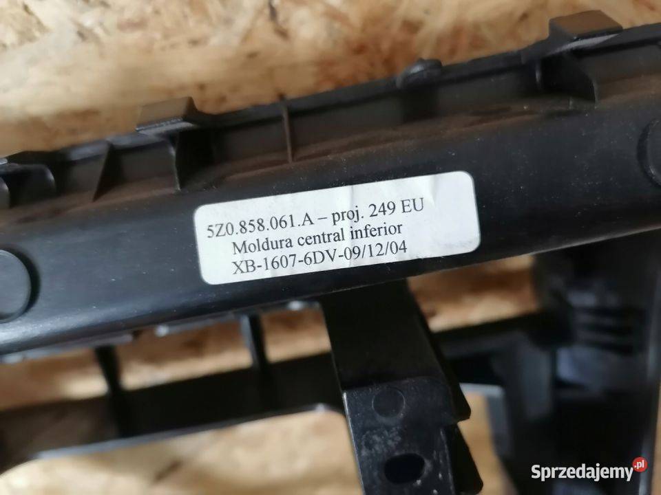 Konsola Środkowa Ramka Vw Fox