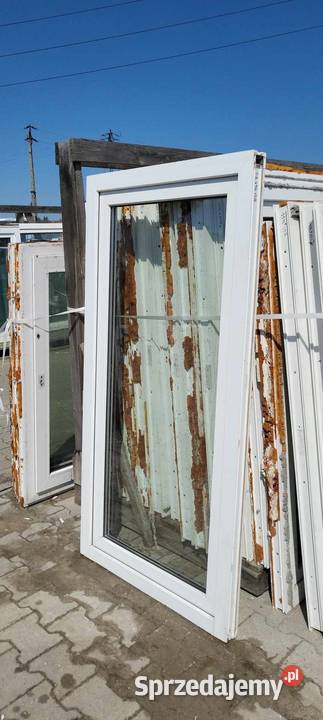 OKNA KacprzaK OKNO PCV 82X161 Używane Plastikowe sprzedam