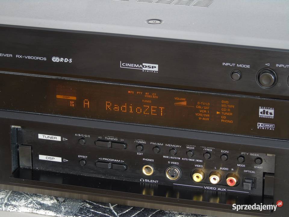 Amplituner Yamaha RXV800 RDS mocny 2x 140 wat Elektronika Jasło