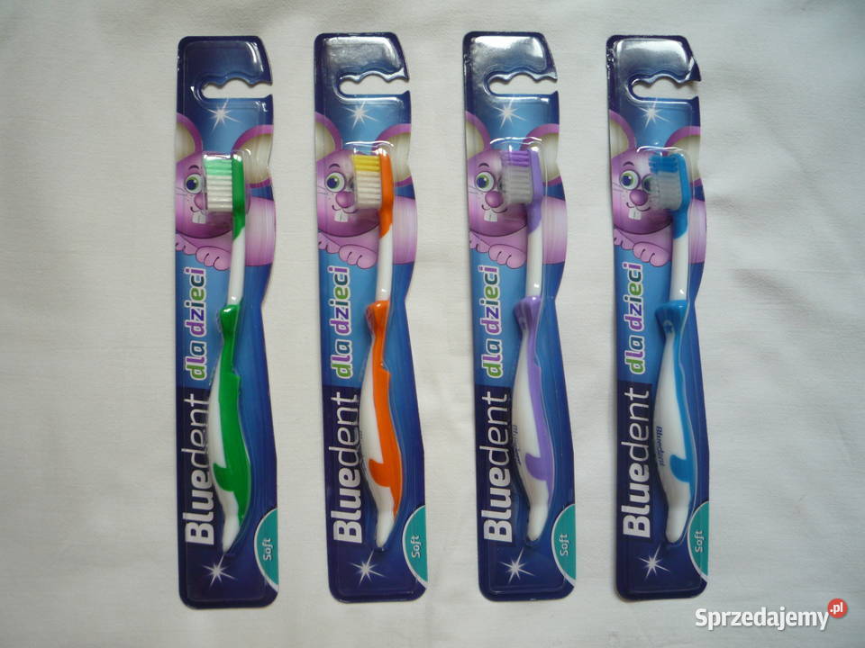 Blue Dent Szczoteczka do zębów dzieci Miękka Szczecin