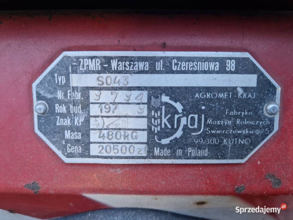 Siewnik Poznaniak 27m sprzedam