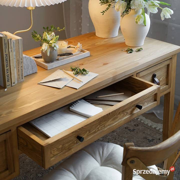 Nowoczesna biurko drewniane PEL 03 Biurka